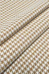 Pied Poule Jacquard Camelo