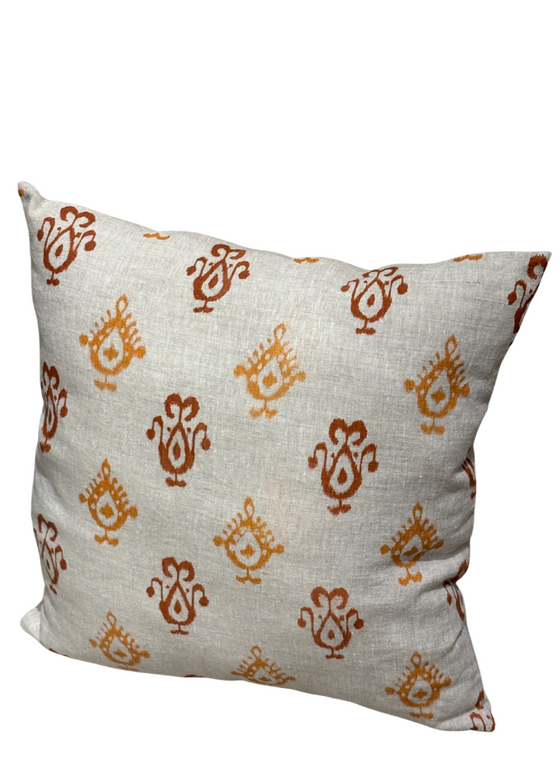 Almofada Linho estampa Ikat Imperial