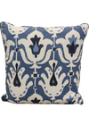 Almofada Maria 30X50 Ikat Sumatra cor Azul