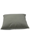 Almofada Maria Base Musgo Vivo Marfim 50x50 Linho Gallia Stonado