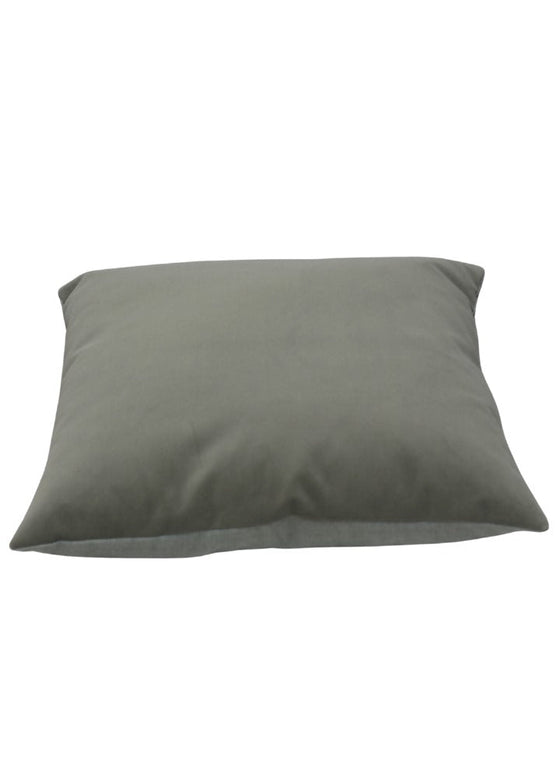 Almofada Maria Base Musgo Vivo Marfim 50x50 Linho Gallia Stonado
