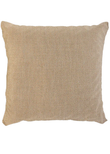  Almofada Maria com Vivo Linho Chevron Classic cor Natural