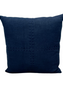 Almofada Pesponto Cross 50x50 Gallia Stonado cor Marinho
