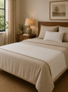Peseira Queen 220x68 C/Manta + Acab Lilla Natural