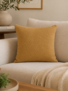 Almofada Simples - Boucle Supreme Cores Mostarda
