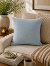 Almofada Simples - Boucle Supreme Cores Esp Base Azul Ceu