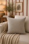 Almofada Simples - Boucle Turum Cinza