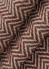 Tecido Chevron Ritmo cor Vermelho