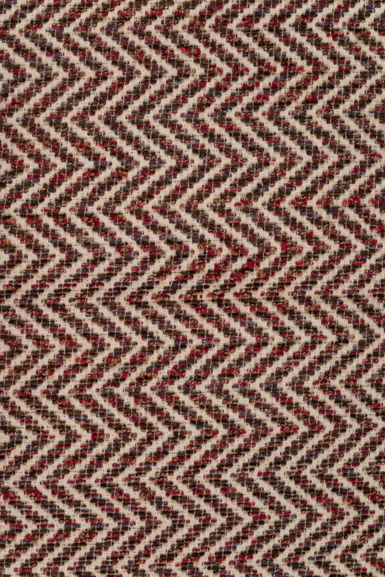 Tecido Chevron Ritmo cor Vermelho