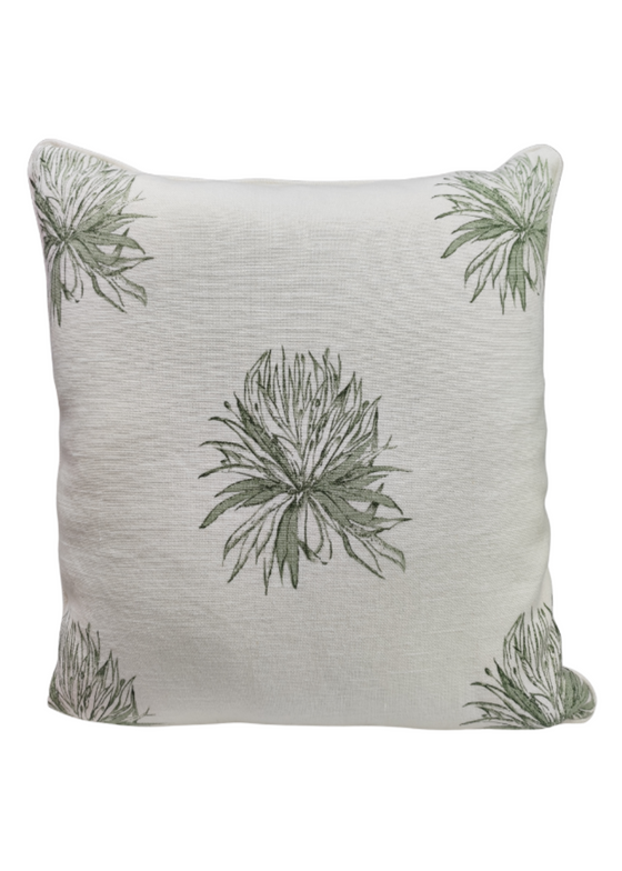Almofada Maria em Linho Gallia Protea cor Verde