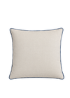 Almofada Maria Serido Washed Base Cinza Concreto Vivo Marinho