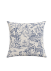 Almofada Simples Linho 640 Washed Marinho