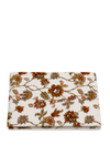 Peseira Dupla Face 1,80x60 Linho Estampado  Verde Calabria/Terrosos