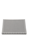 Peseira Queen Eco Bordado Silver