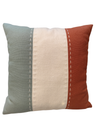 Almofada Trica - Terra/ Off White/ Celadon