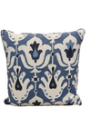 Almofada Maria Ikat Sumatra cor Azul