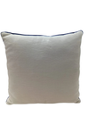 ALMOFADA MARIA - LINHO GALLIA STONADO VIVO LINHO 409 WASHED BASE MARFIM - VIVO MARINHO