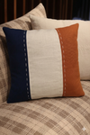 Almofada Trica - Marinho/ Off White/ Terracota