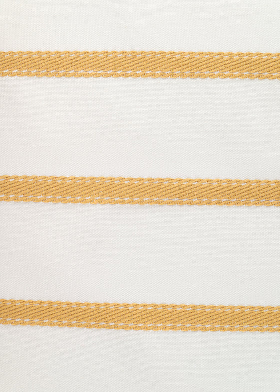 Tecido Listra única Horizontal cor Camelo