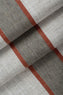 Tecido Listra Vintage Horizontal cor Terracota