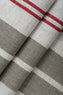 Tecido Listra Vintage Horizontal cor Vermelho