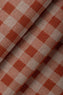Tecido Xadrez Cozy cor Terracota