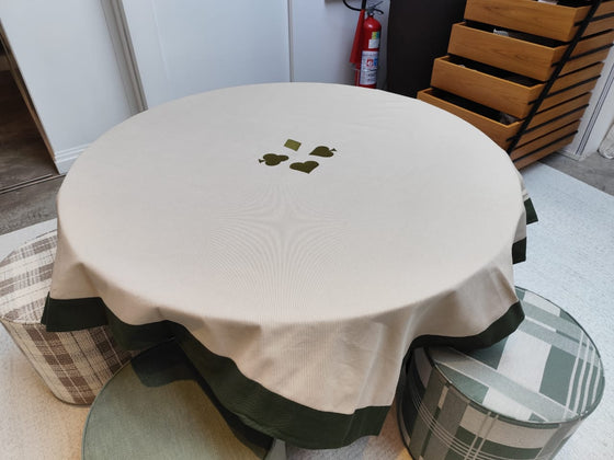 Toalha de mesa para Jogo Verde