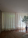 GAZE DE LINHO ROOMY CLASSIC LISA - BRANCO ÓPTICO
