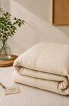 Colcha Pesponto Cross 2,80X2,50 Centraliz Natural