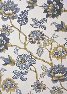  Linho 309 Estampado Byblos Washed Marinho/Camelo