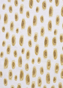  Algodão St Clair Estampado Novo Poá Washed cor Camelo