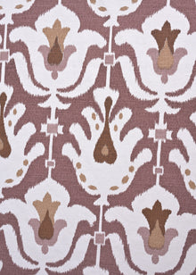  Algodão St Clair Washed Sumatra cor Romã/Mousse/Marrom Trufado