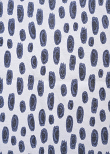  Algodão St Clair Estampado Novo Poá Washed cor Marinho