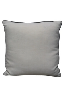  Almofada Maria Base Marfim Cinza 50x50 Linho Gallia Stonado