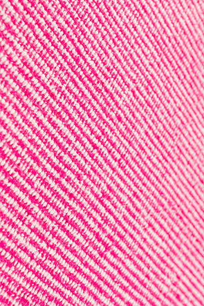 Lona Artesanal Washed cor Cru e Pink